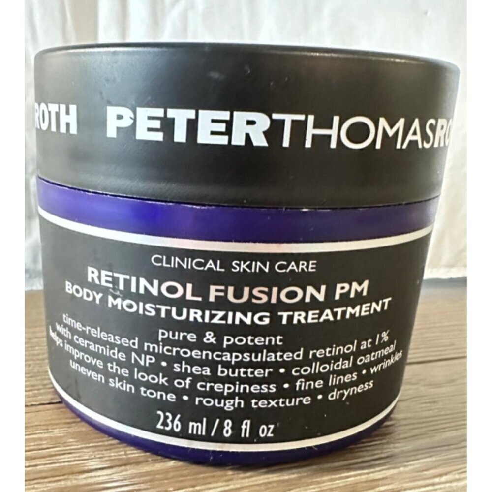 PETER THOMAS ROTH  RETINOL FUSION PM BODY MOISTURIZING TREATMENT 8 FL OZ